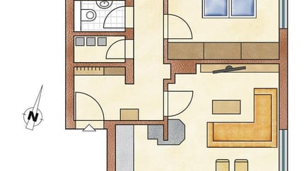 feratel-ALPEN Appartements Moigg - Grundriss