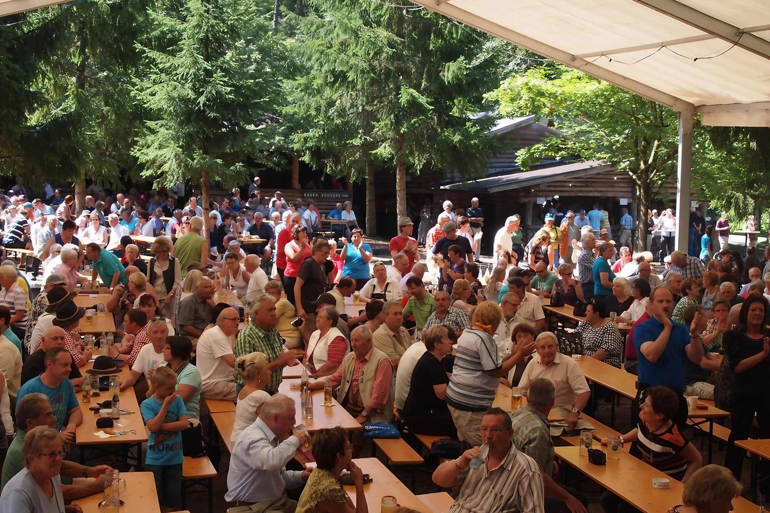 mys-Waldfest der Freiwilligen Feuerwehr Mayrhofen am Waldfestplatz-Sommerfest der Freiwillige Feierwehr Mayrhofen