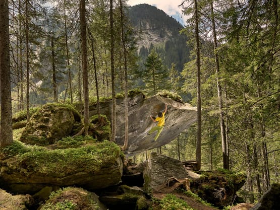 pixxio-Bouldern im Zillertal ©Michael Meisl