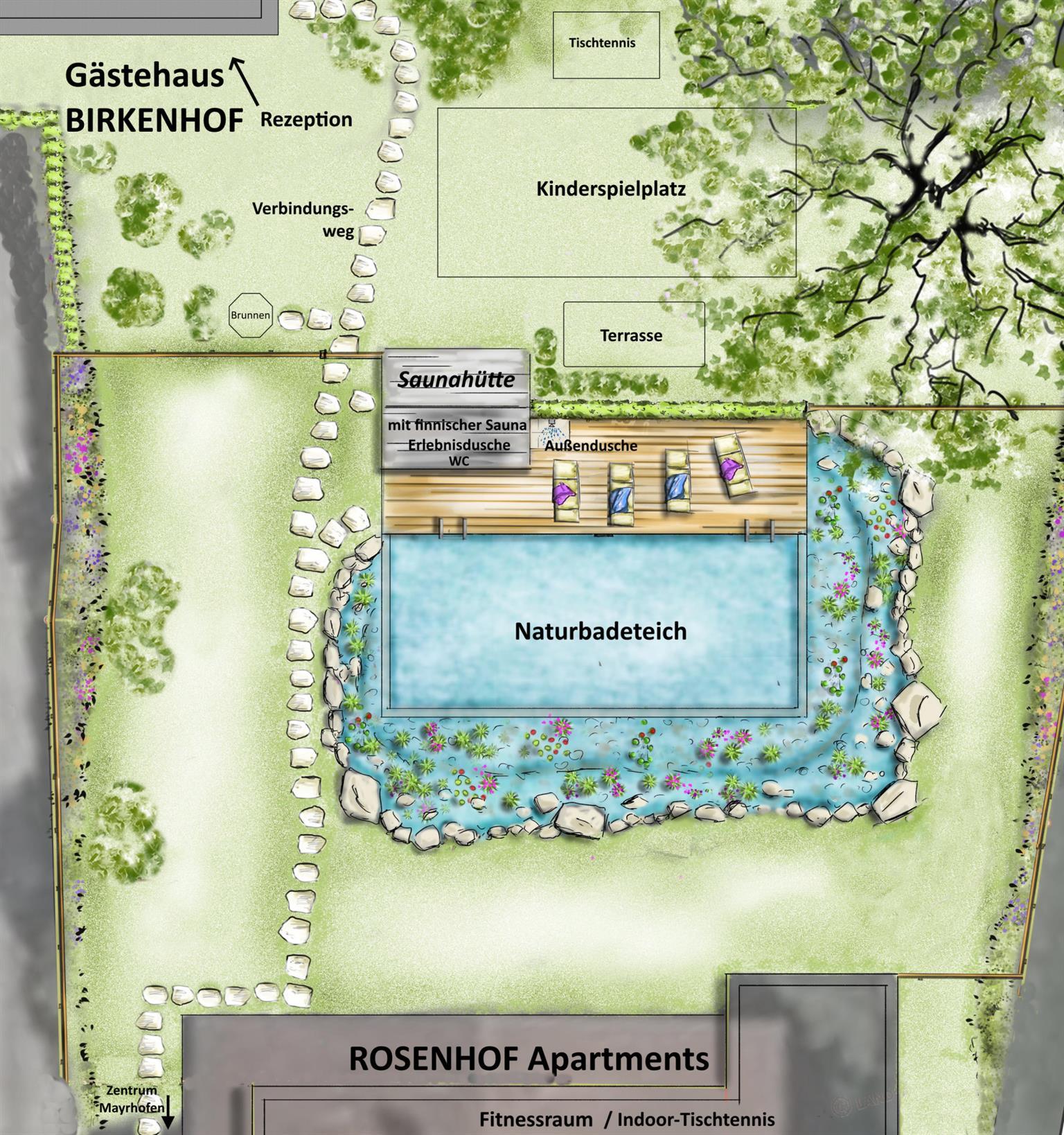 feratel-Apartments Rosenhof - Gartenoase Rosenhof-Birkenhof