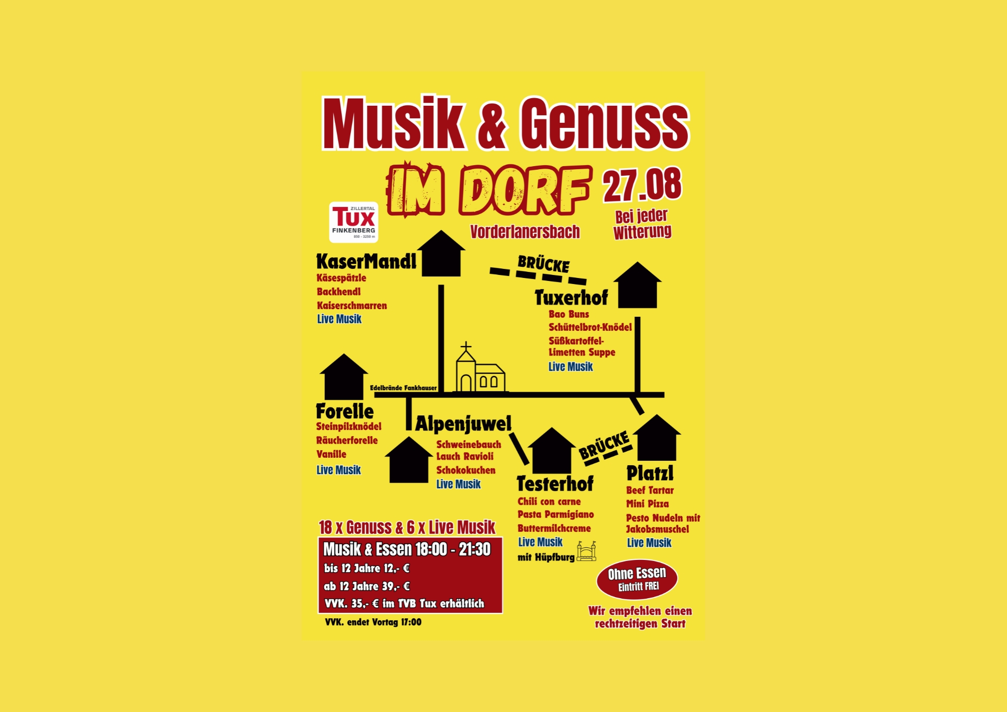Musik & Genuss im Dorf 27.08.2026