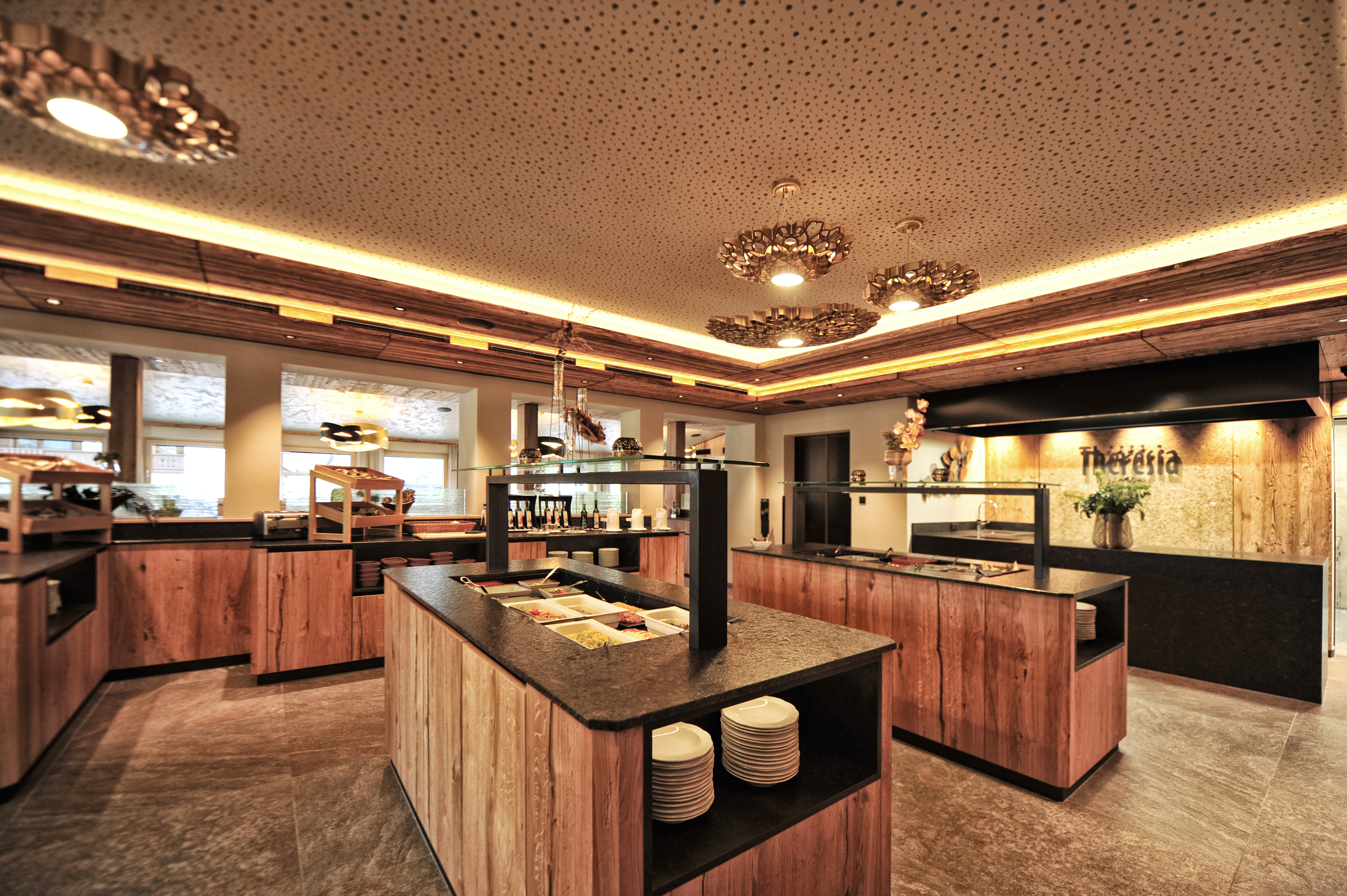 mys-Silvester mit Franz im Hotel Theresia-Buffet