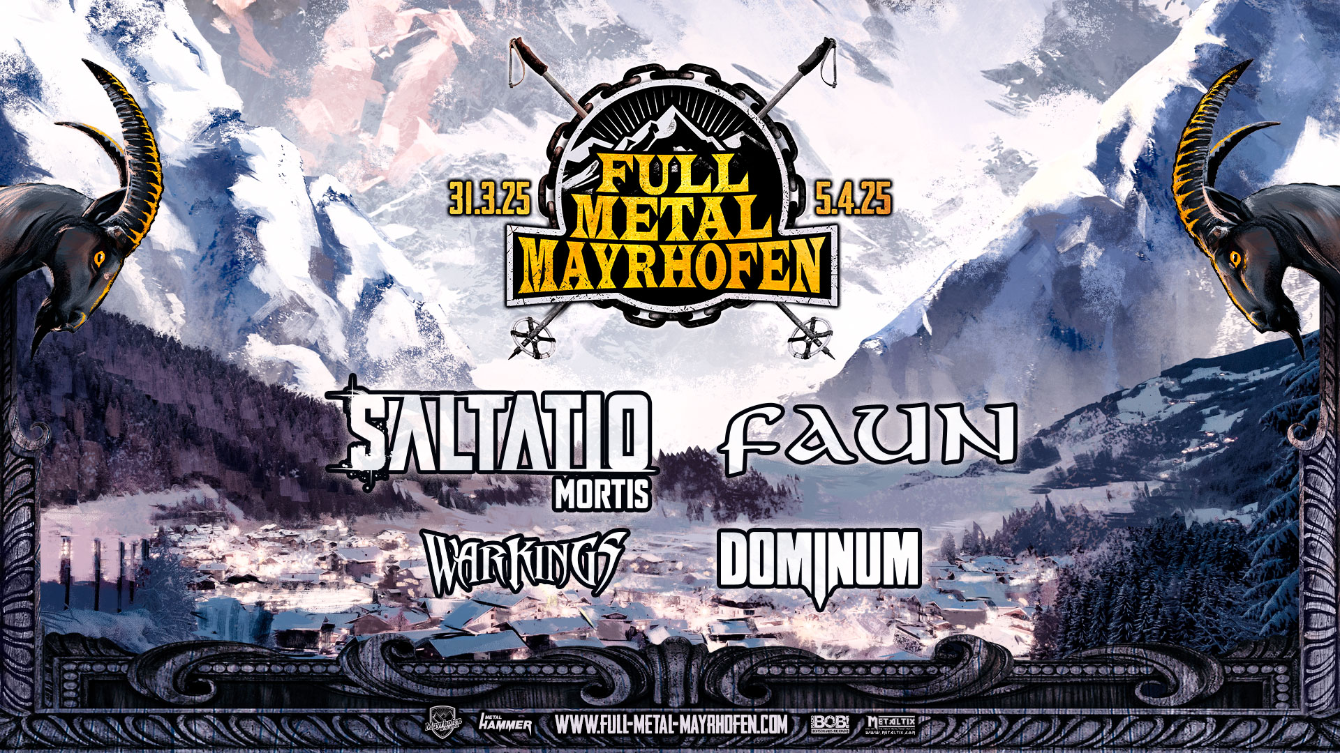 mys-Full Metal Mayrhofen - 2-Day - Freitag / Samstag Ticket - 04.04.-05.04.2025-Freitag Samstag Ticket