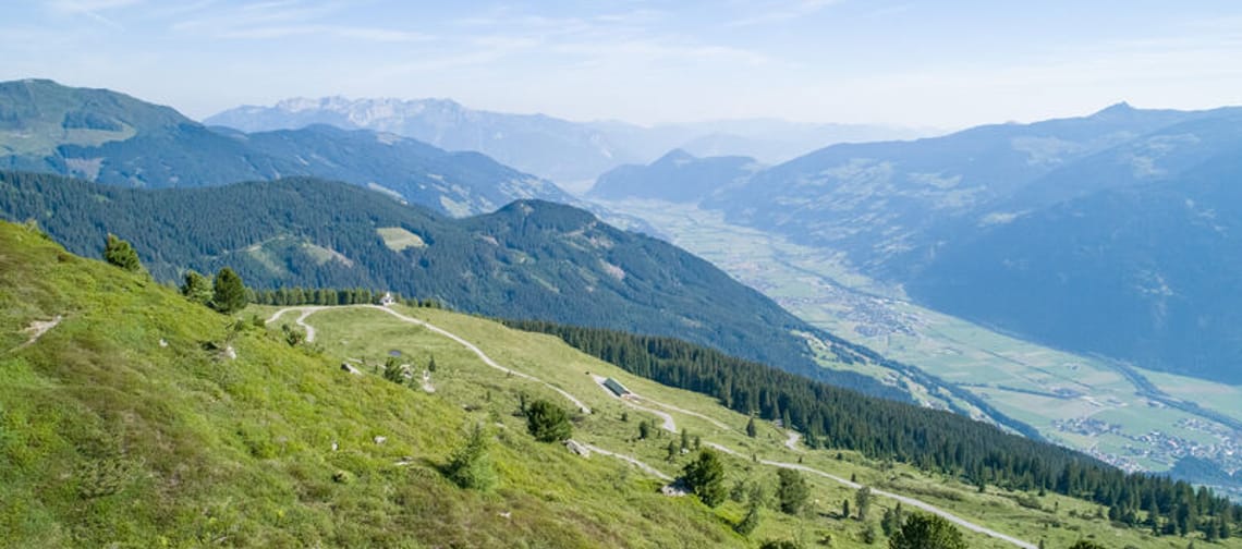 Wandergebiet Hochzillertal Aussicht