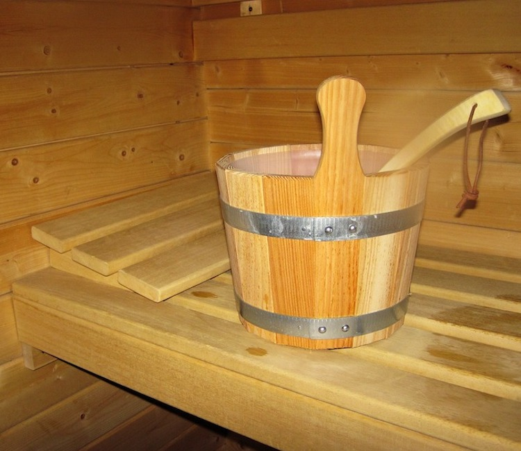 Entrance sauna at the Erlebnisbad Mayrhofen