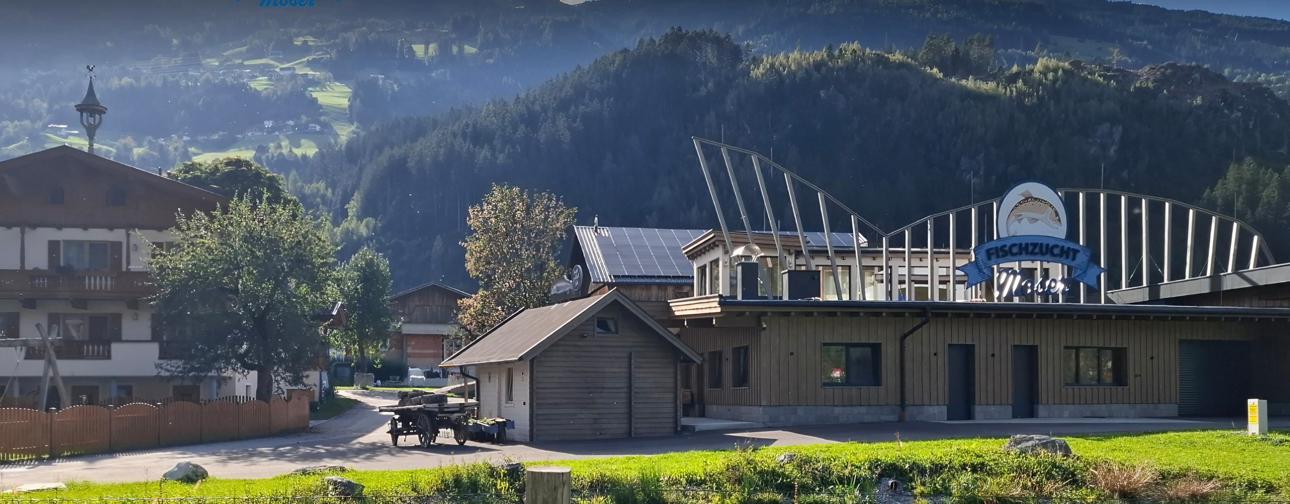 Fischzucht Moserin Achau im Zillertal