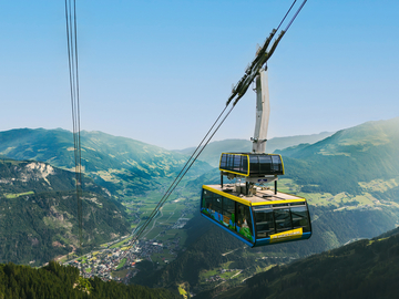mys-SEILBAHNFÜHRUNG AHORNBAHN IM SOMMER-SkyRide Ahorn Mayrhofen