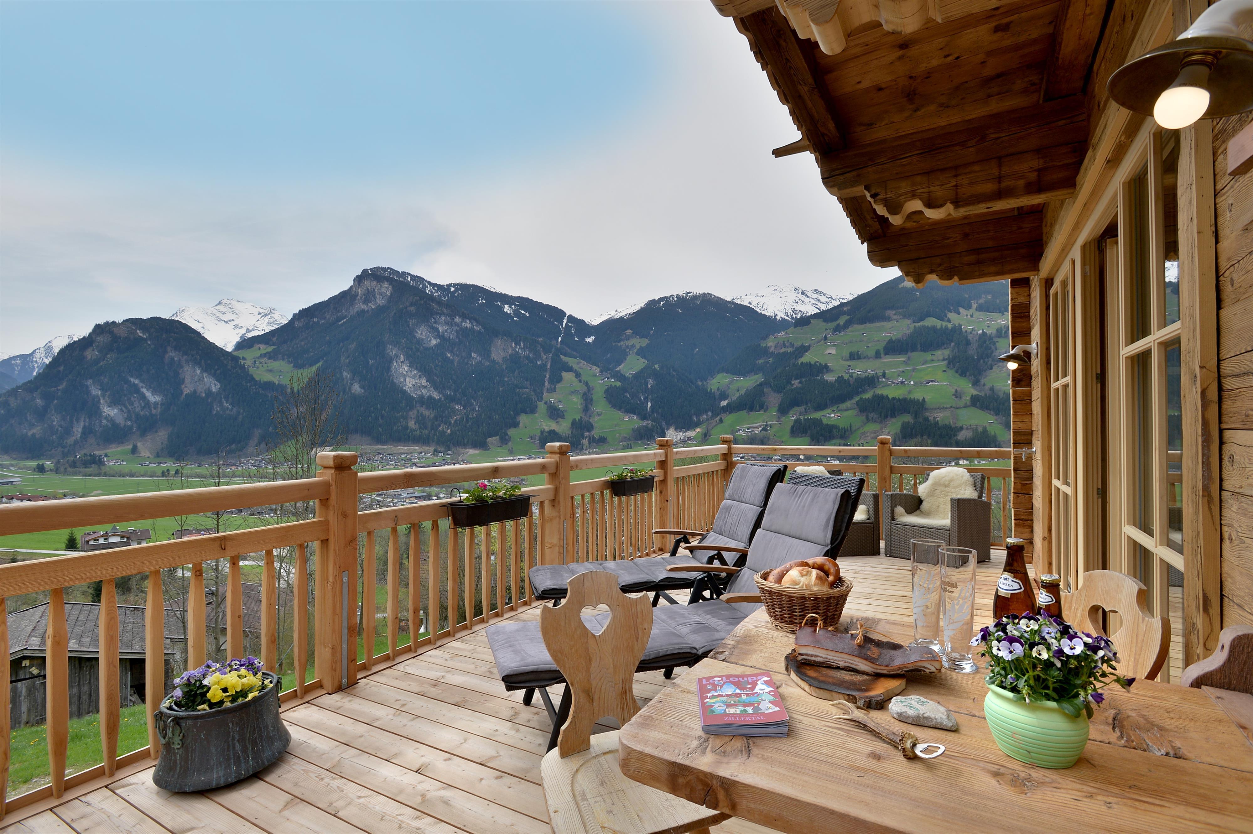 feratel-Die Hütte Ramsau - Balkon und Terrasse