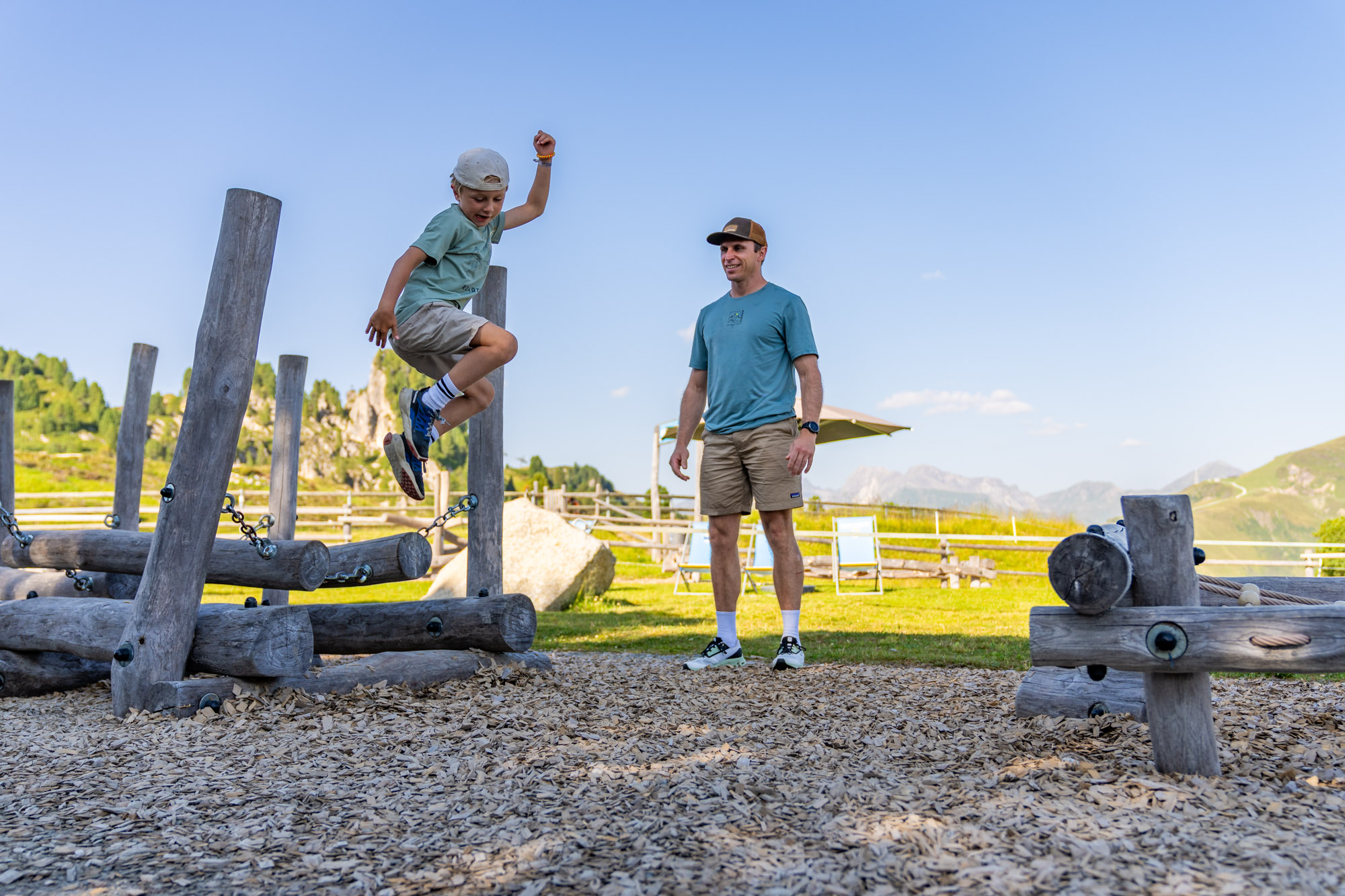 Motor skills course at the FunSportStation in Mountopolis by Mayrhofner Bergbahnen