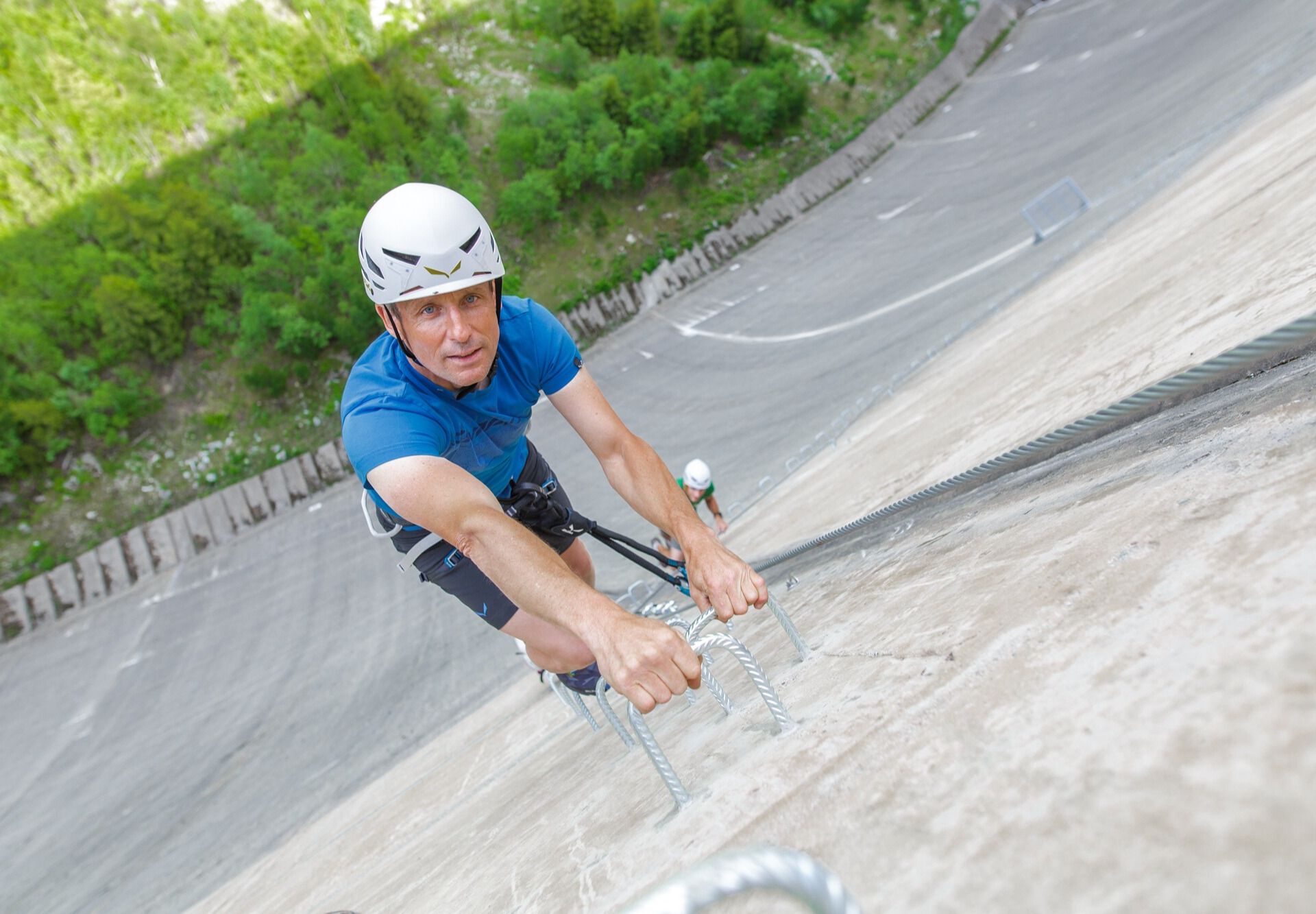 Klettersteigen am Klettersteig Schlegeis131