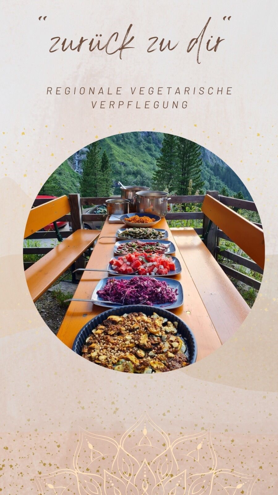 mys-"Zurück zu dir" mit Christina Anfang & Lisa Pendl auf der Grawandhütte-Zurück zu dir Verpflegung