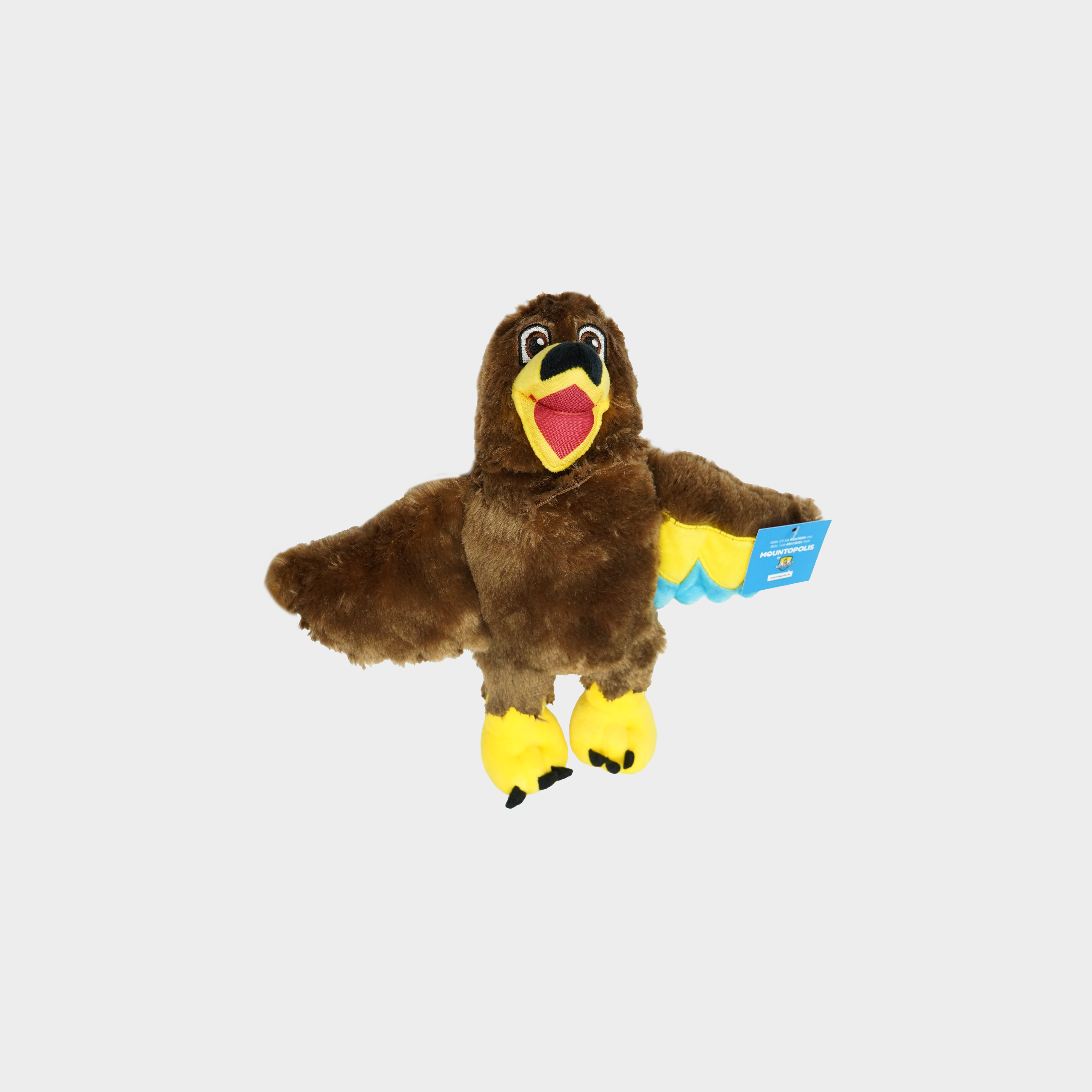 Plüschfigur AlbertAdler der Mayrhofner Bergbahnen