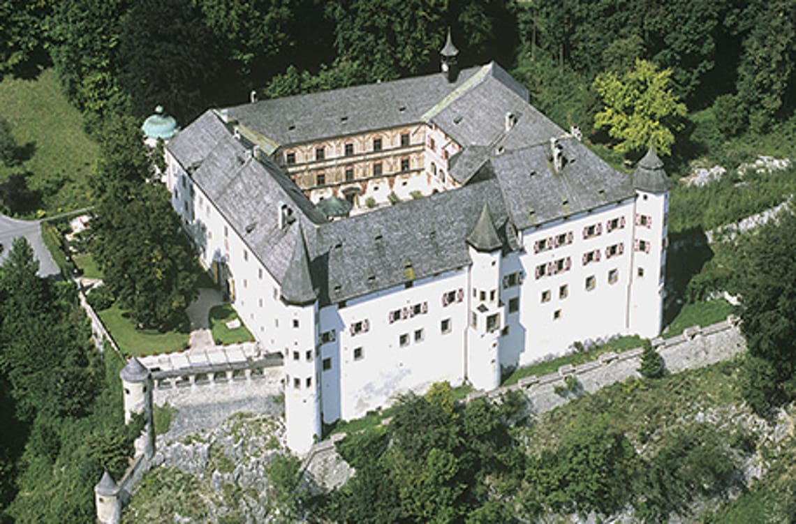 Blick auf das Schloss Tratzberg