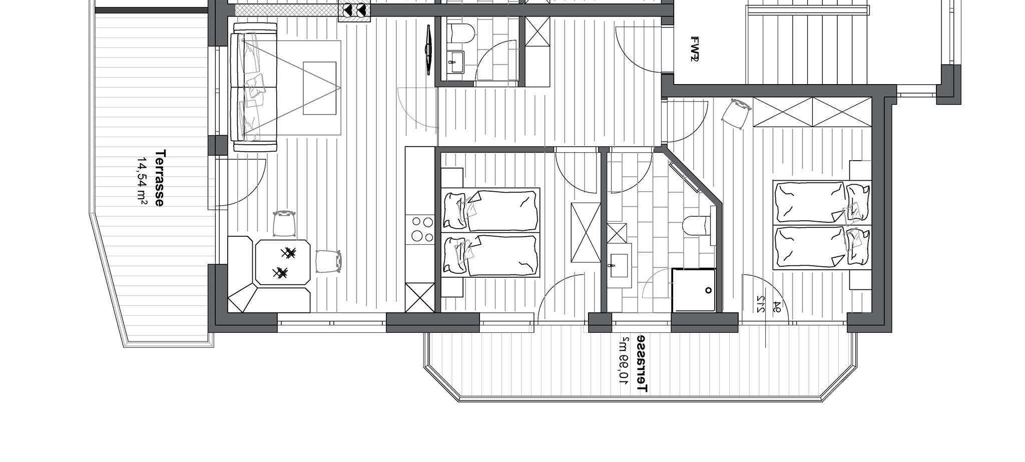 feratel-Apart Troppmair - Wohnung 2