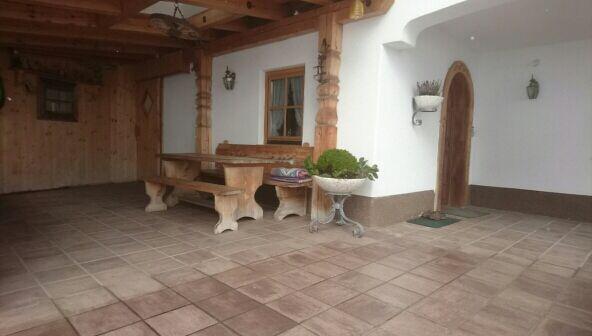 feratel-Bereich vor dem Haus