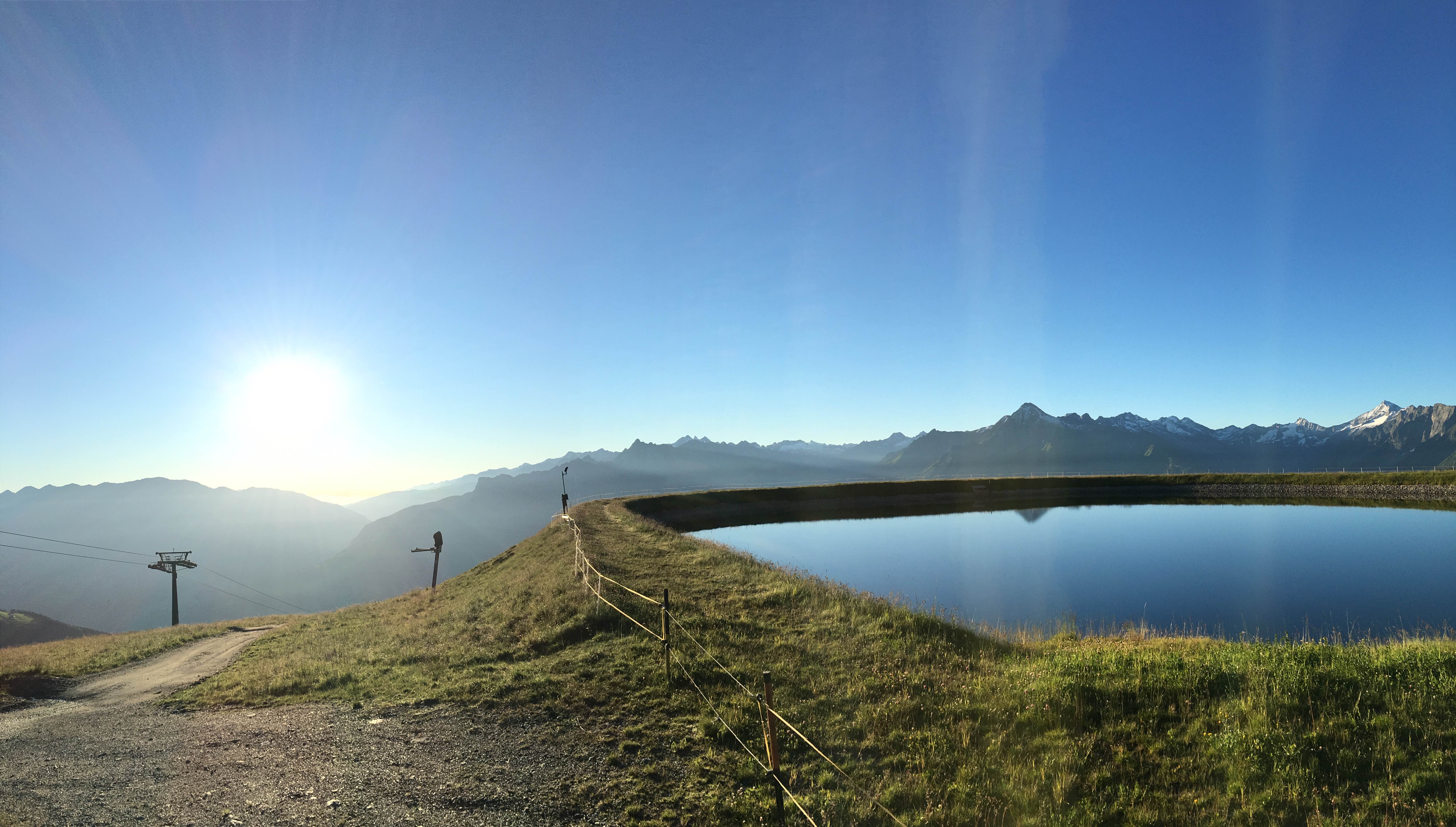 Schneekar Picknick Speichersee Gerent