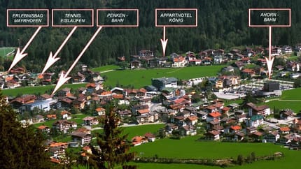 feratel-Apparthotel König - Apparthotel König - Lage