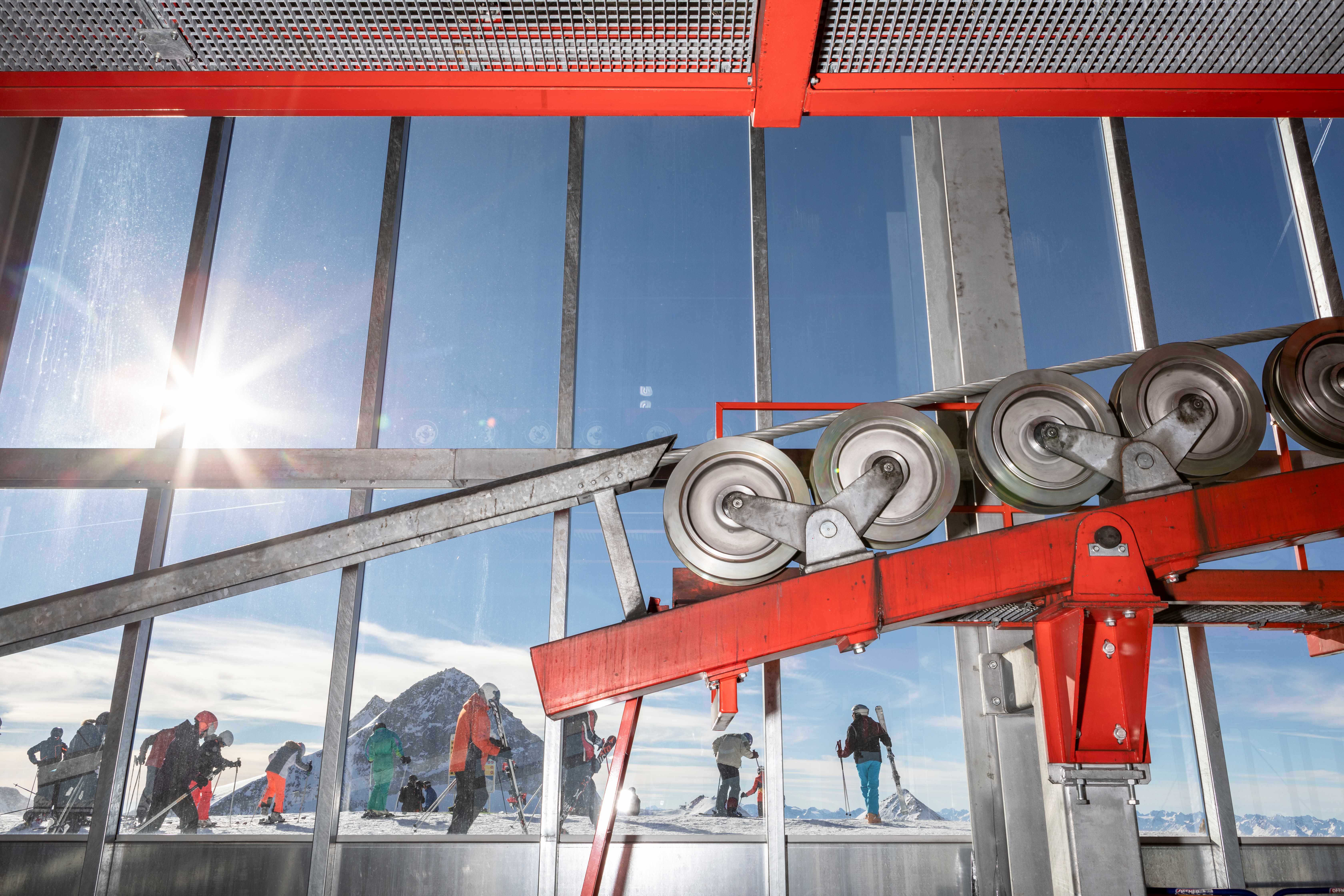 mys-Technikführung am Hintertuxer Gletscher-Blick hinter die Kulissen