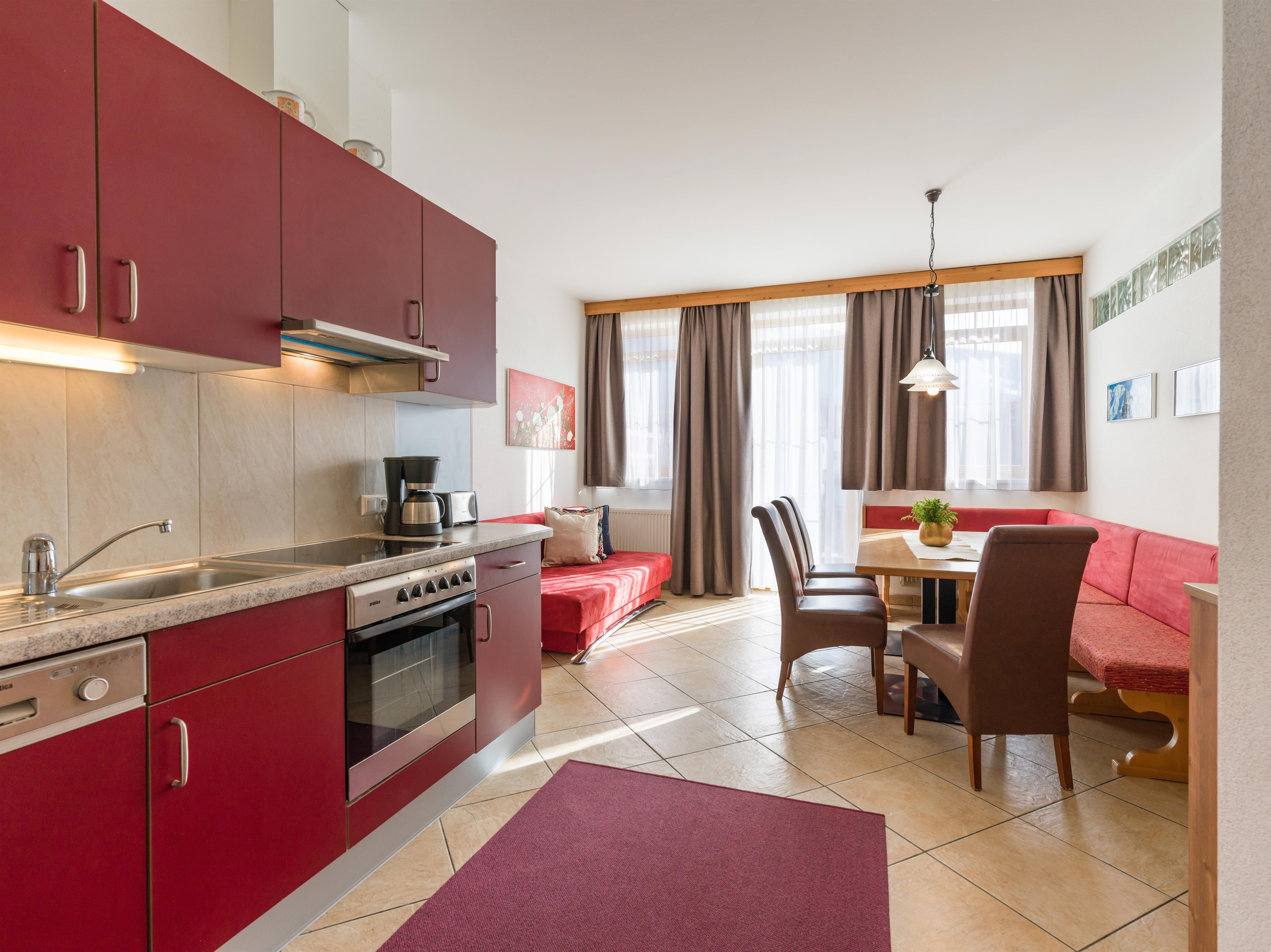 feratel-Seetal's Wohnwelt - Seetals_Wohnwelt_Ferienwohnung_Rose_Wohnkueche