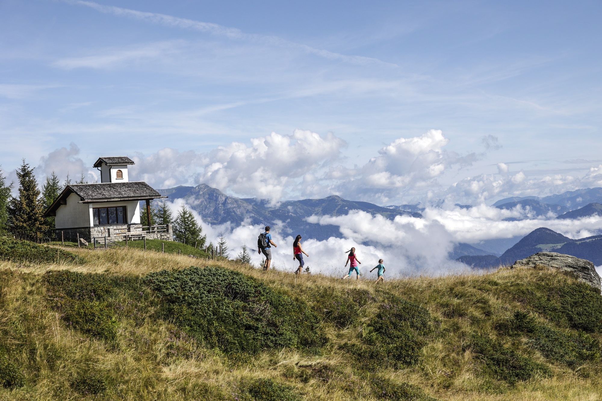 Hubertuskapelle Wandergebiet Hochzillertal
