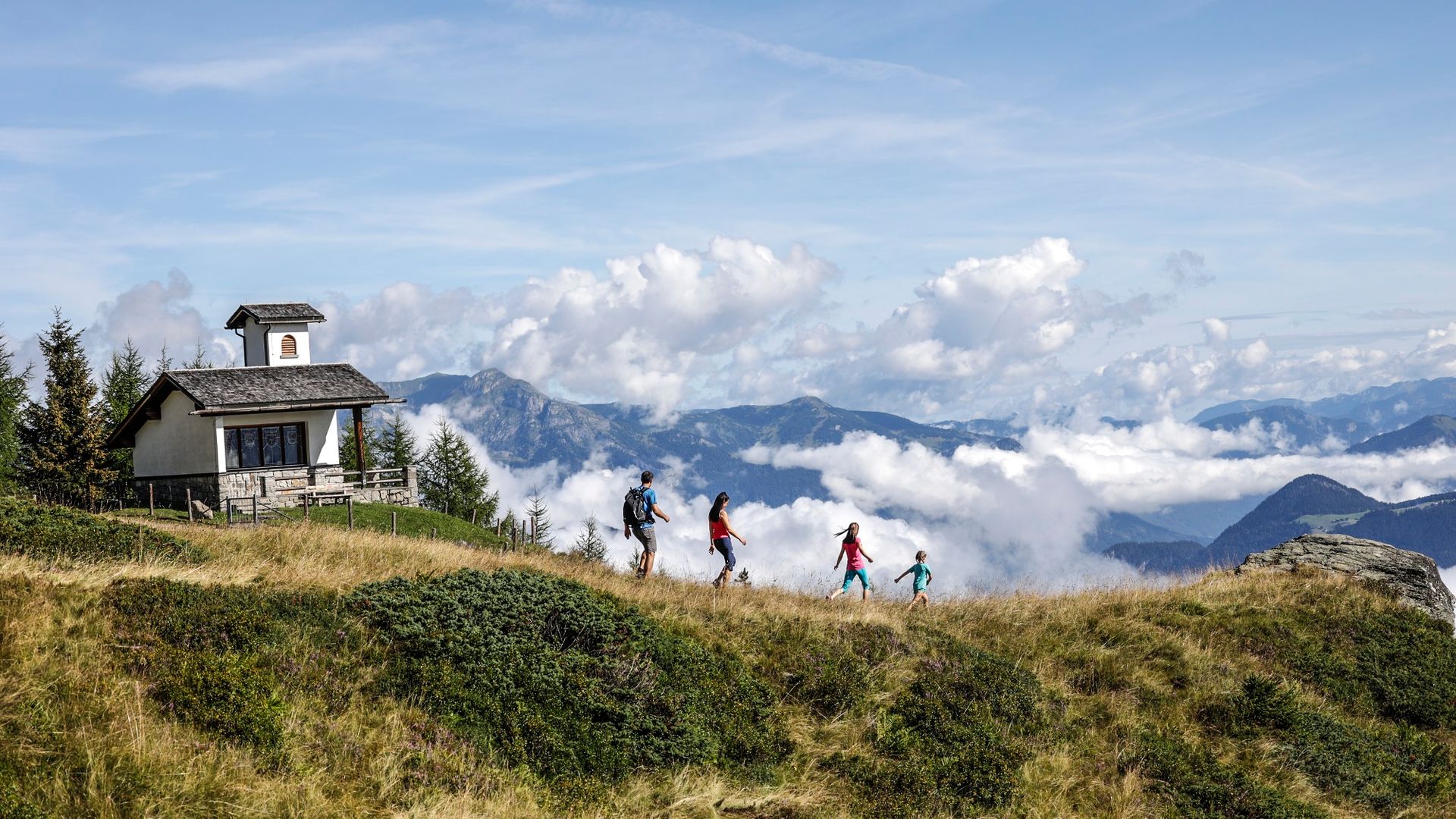 Hubertuskapelle Wandergebiet Hochzillertal