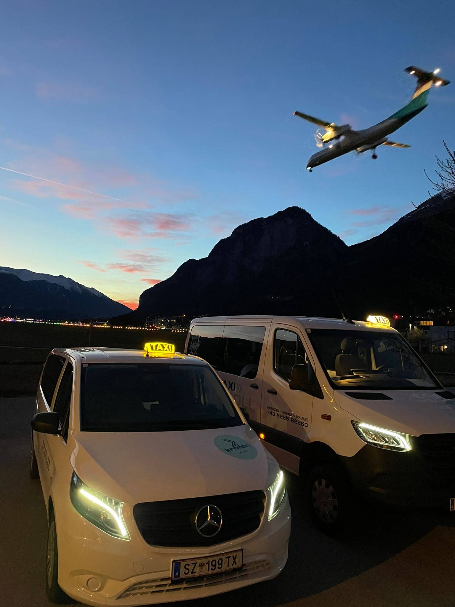mys-Airport Transfer Economy (5-6 persons) with Taxi Kröll-Airport Shuttle
