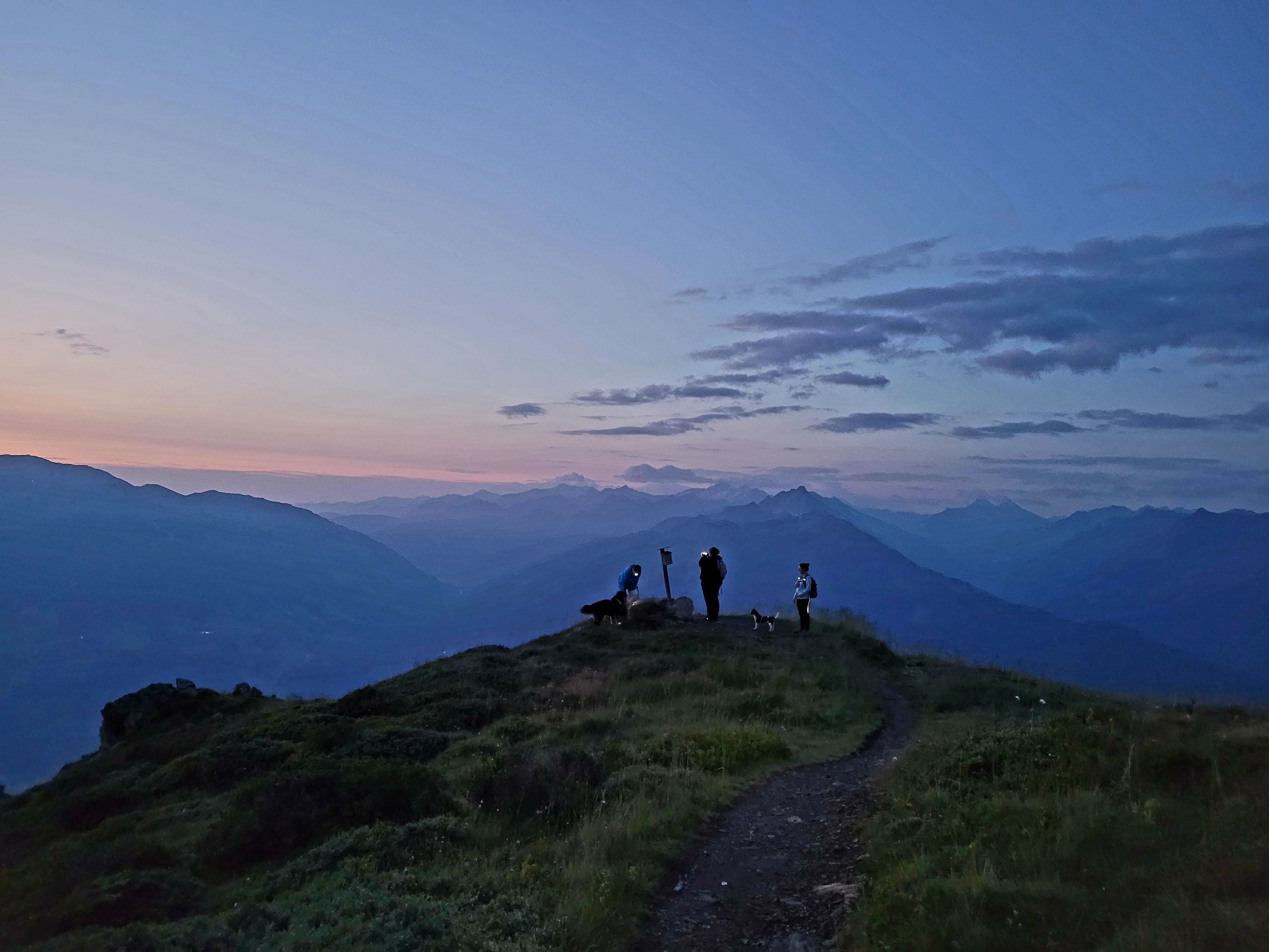 mys-Sonnenaufgangswanderung Hundefreunde Zillertal Melchboden-Sonnenaufgang Hundefreunde Zillertal