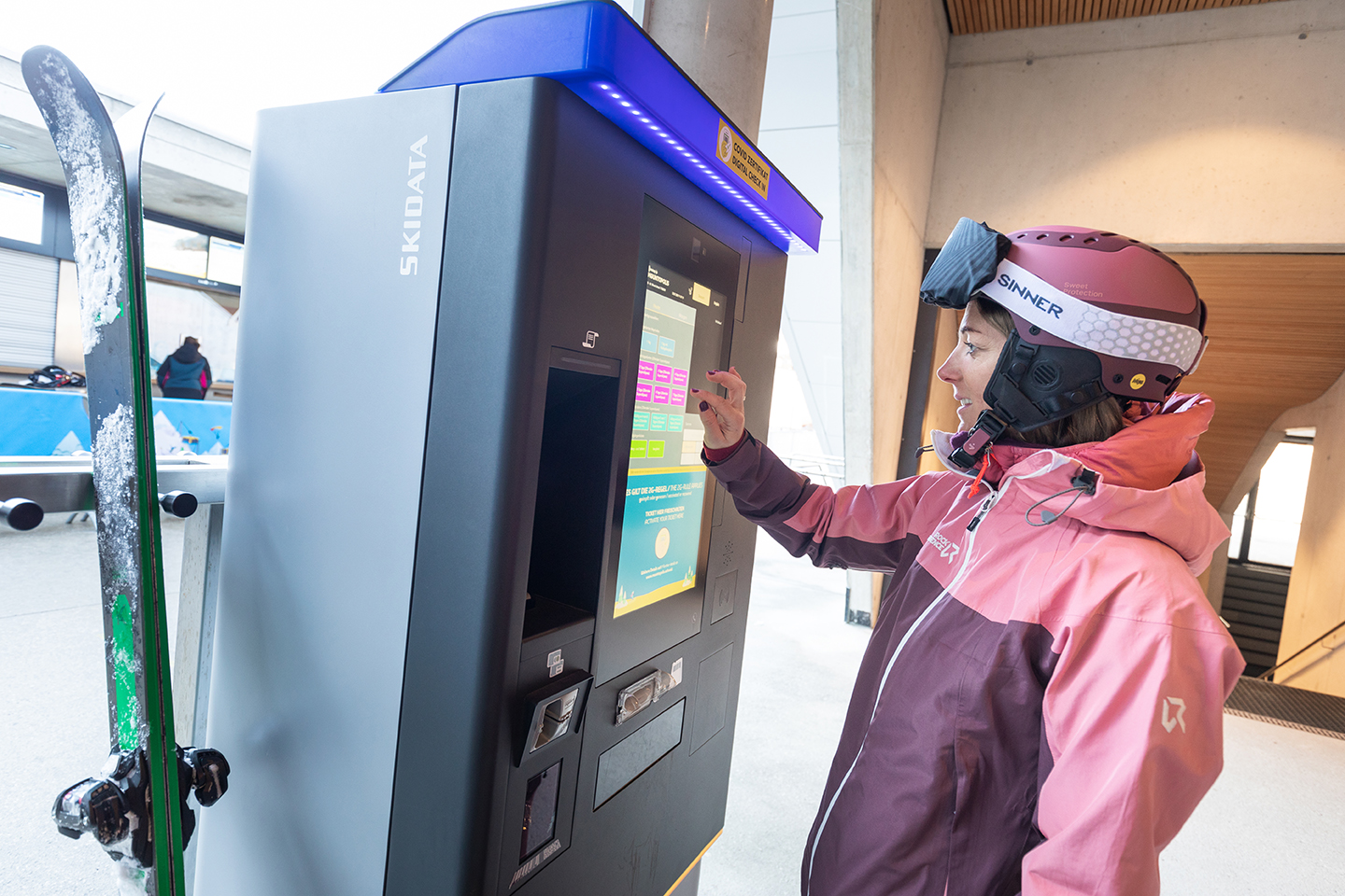 Ticketautomat Skipass
