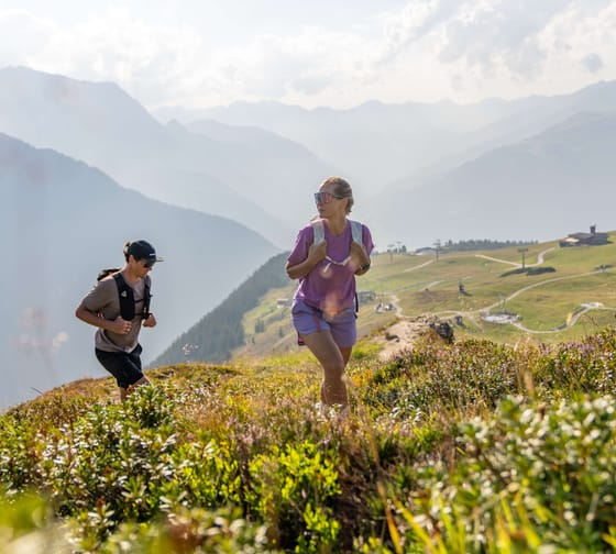 Wanderer in Mayrhofen