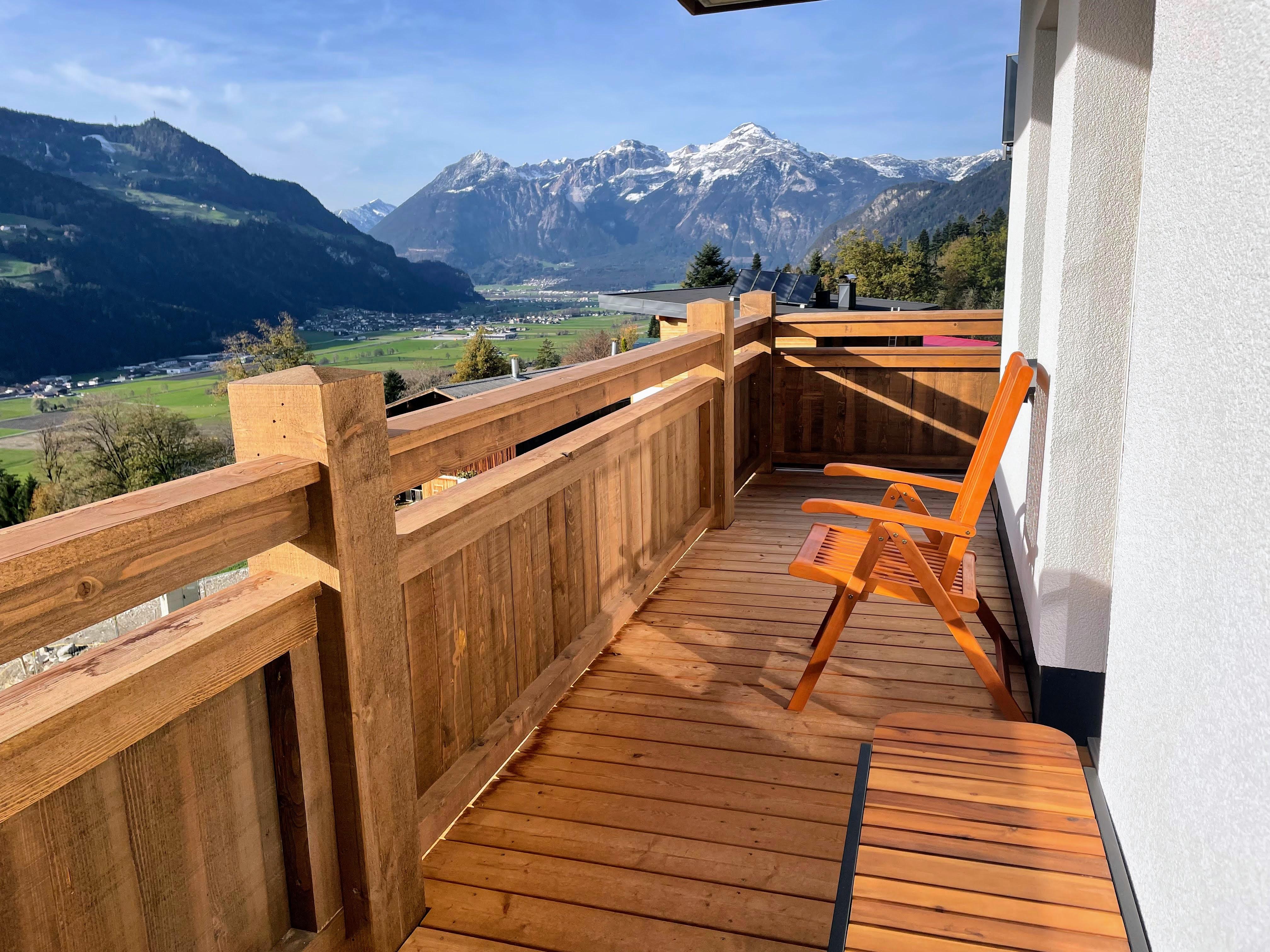 feratel-Alpenliebe Zillertal - Blick vom Balkon