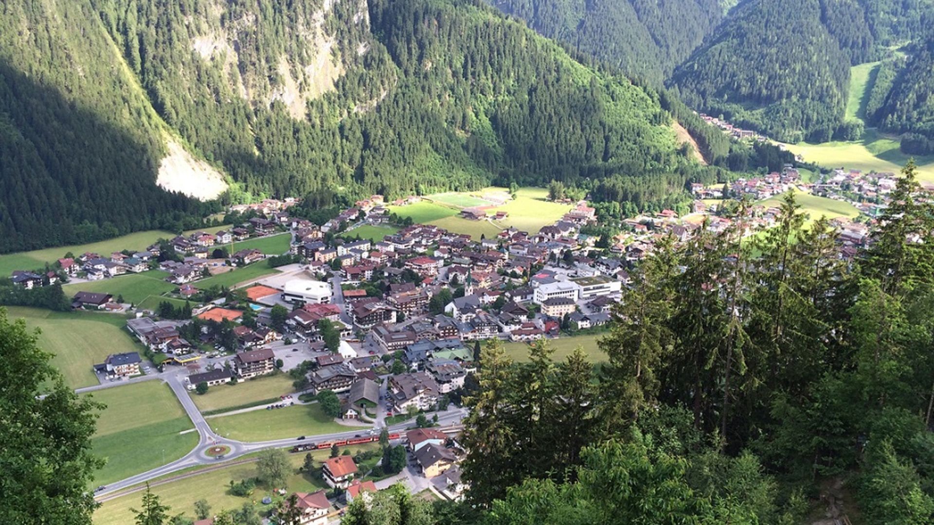 Village view Mayrhofen