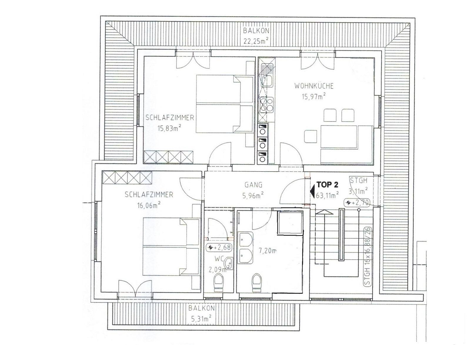 feratel-Haus Olga - Olga-Obergeschoss1-net