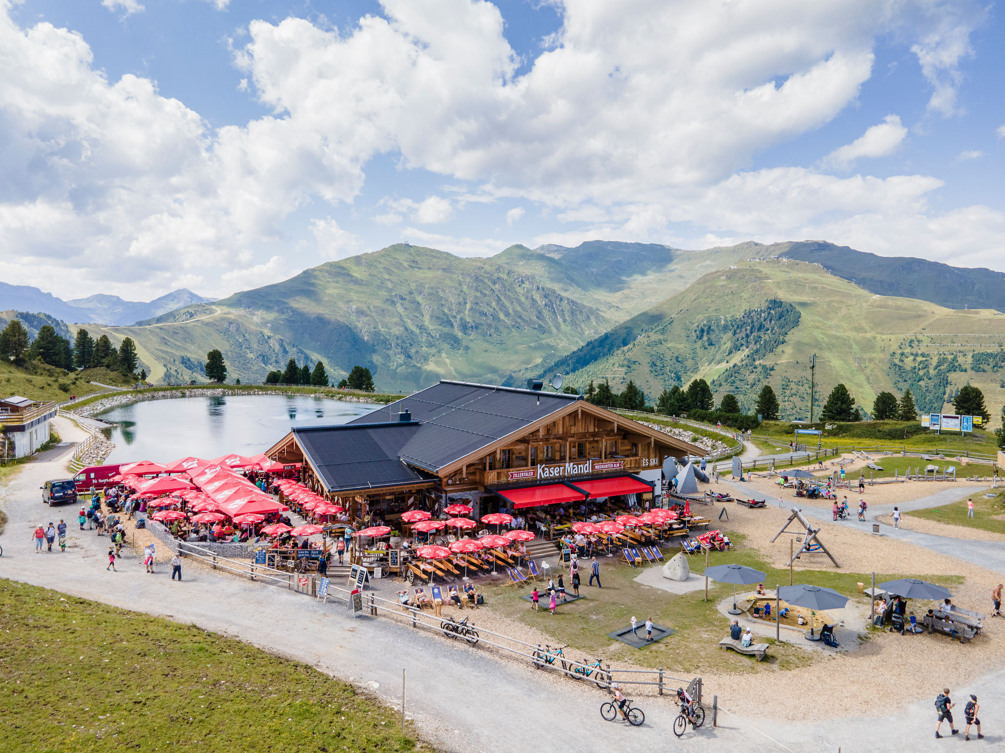 mys-Blechlawine am Berg - Kasermandl am Penken-Kasermandl am Penken