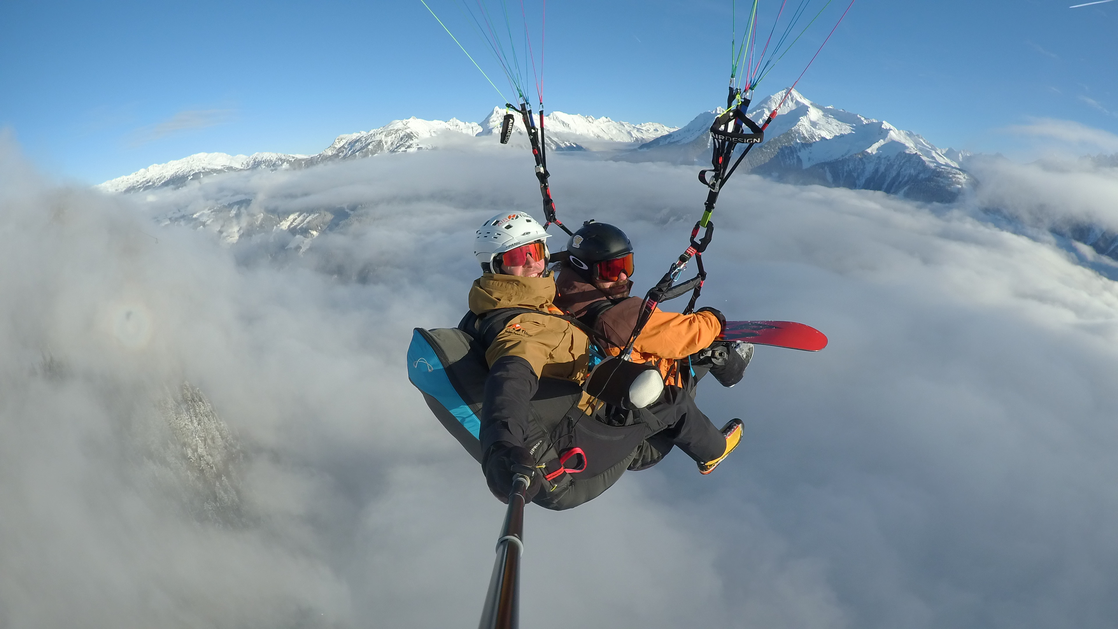 mys-Tandemflug Classic-PLUS Winter mit AIR Zillertal-Tandemflug