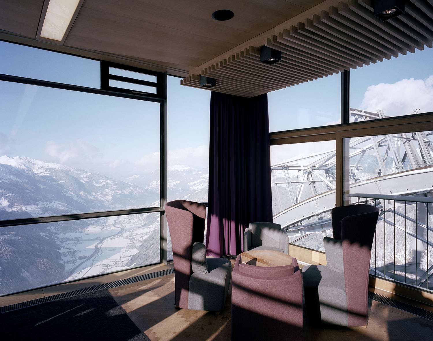 Café-Bistro FreiRaum am Ahorn in Mayrhofen mit Aussicht
