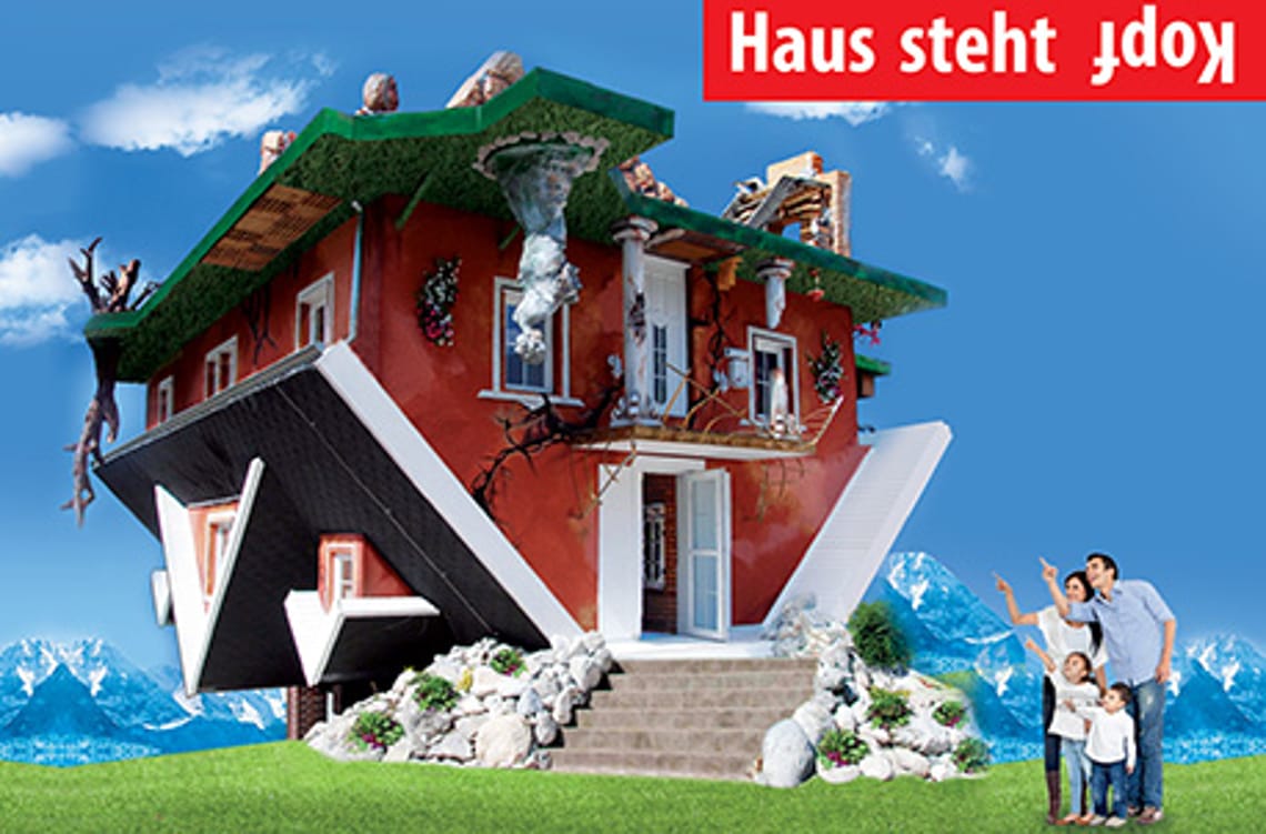 Haus steht Kopf in Terfens near Schwaz