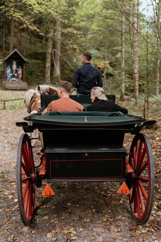 mys-Kutschfahrt mit Freunden oder der Familie mit dem Finkenberger Sattel-Kutsche Finkenberger Sattel