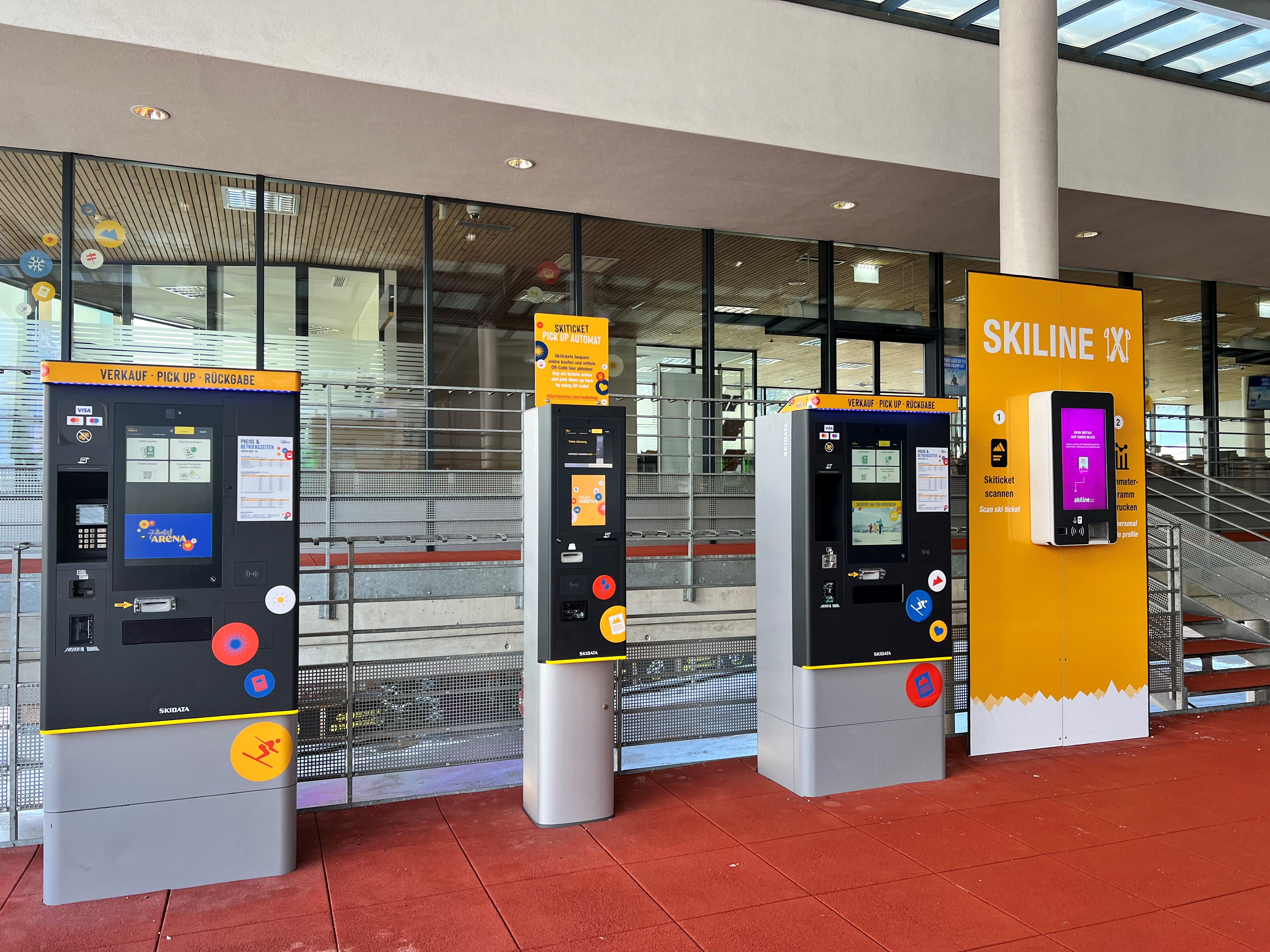 mys-Ticketautomat Rosenalmbahn Talstation-Ticketautomat Rosenalmbahn Kassa