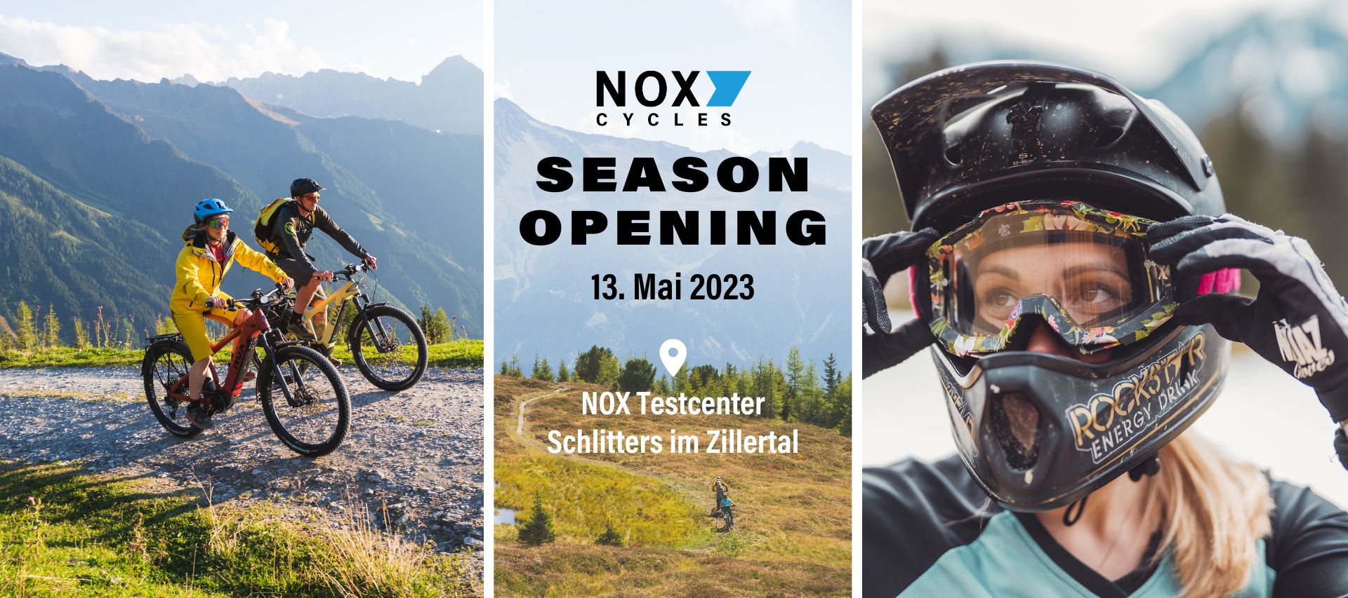Das Nox Cycles Season Opening am 13. Mai in Schlitters im Zillertal