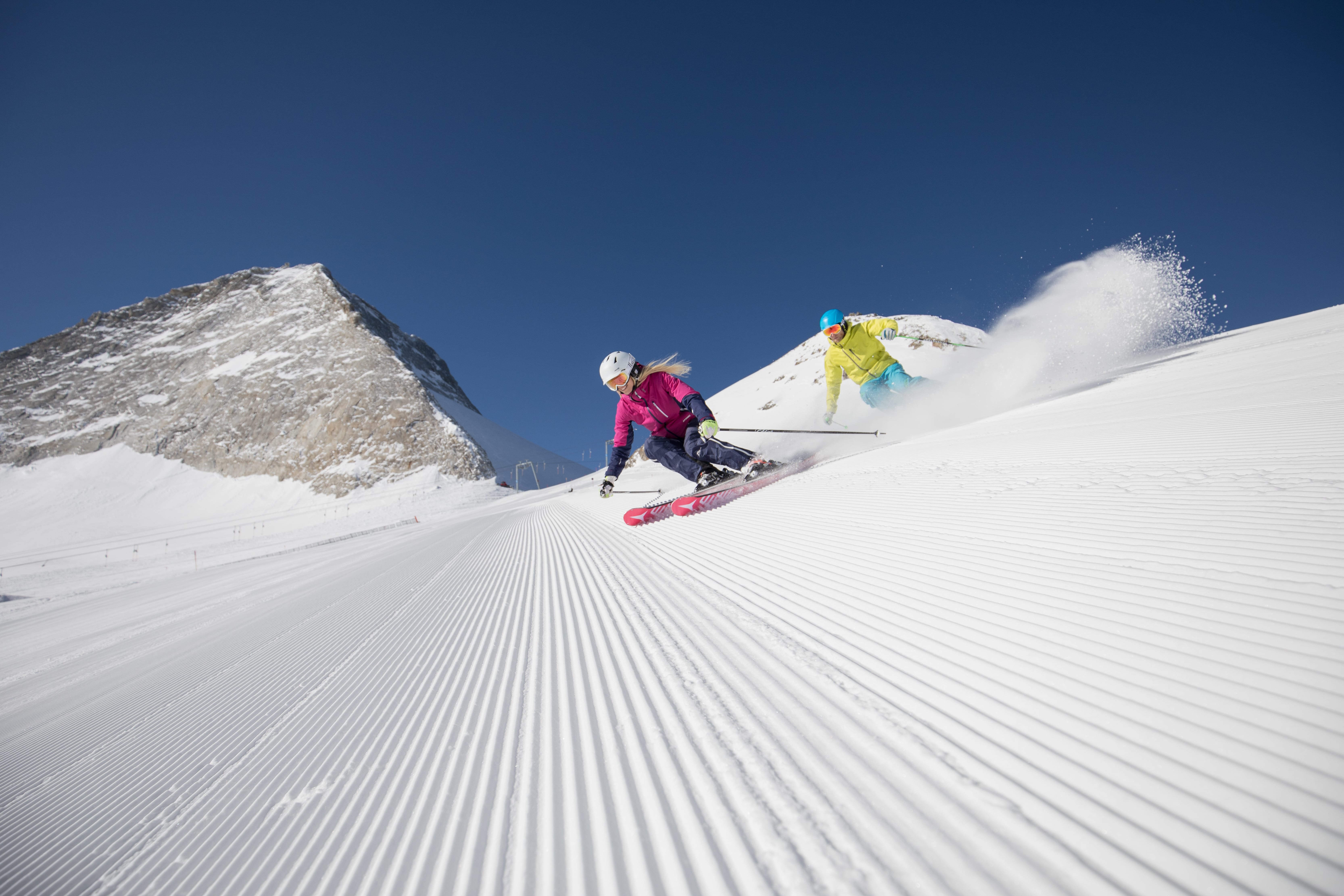 Early Bird Skiing am Hintertuxer Gletscher