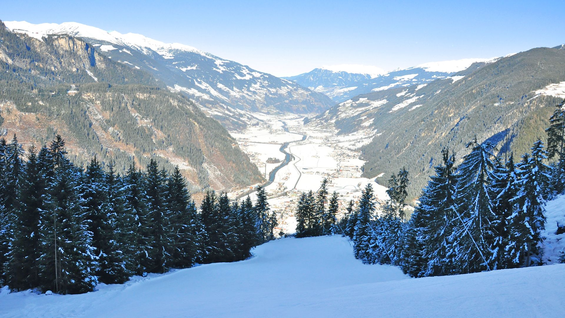 The Ahorn ValleyRun in Mayrhofen in Zillertal