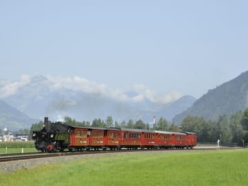 mys-Dampfzugticket einfach Kurzstrecke Kaltenbach - Mayrhofen-Dampflok 3 "Tirol", Baujahr 1902 Dampfzugticket einfach Kurzstrecke Kaltenbach - Mayrhofen