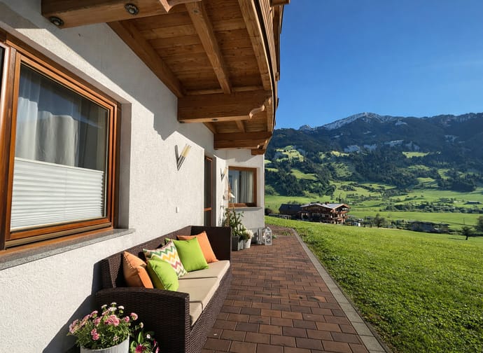 feratel-Ferienwohnung Marina - Terrasse mit Panoramaussicht