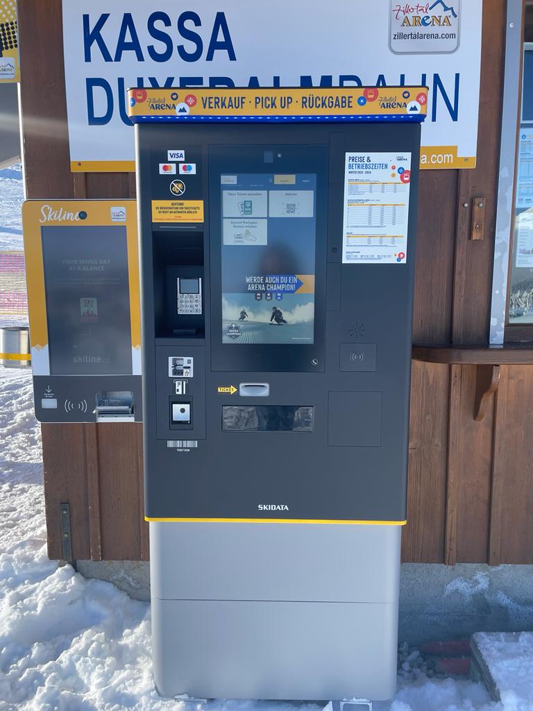 mys-Ticketautomat Duxer X-Press-Ticketautomat Duxer 4er Bubble