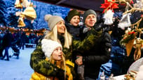 Family excursion to Mayrhofen Advent at the Forest Festival Area