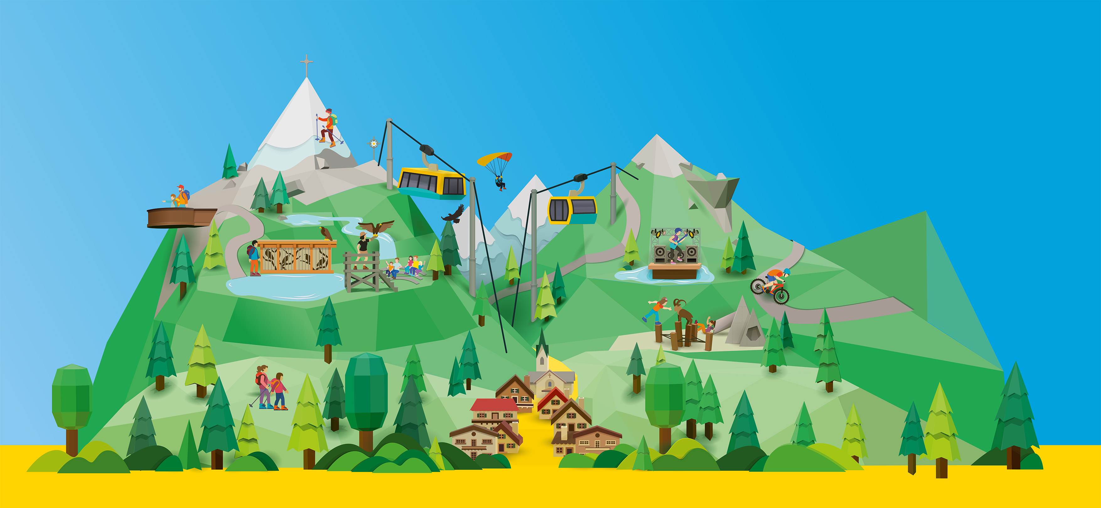 Mountopolis by Mayrhofner Bergbahnen Summer