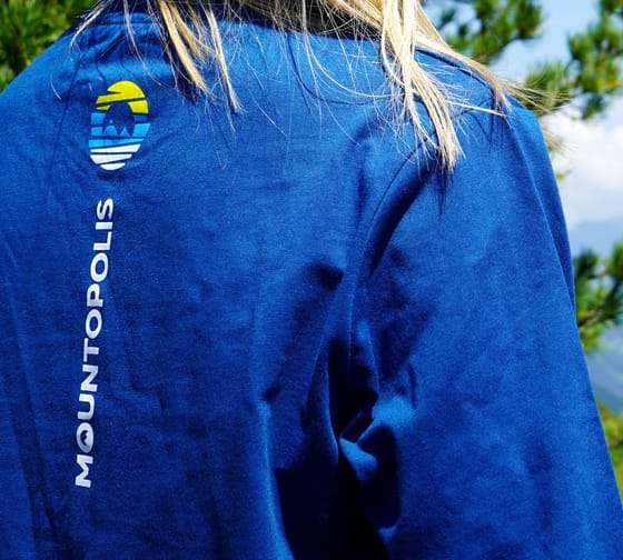 Mountopolis Longsleeve Shirt in blue