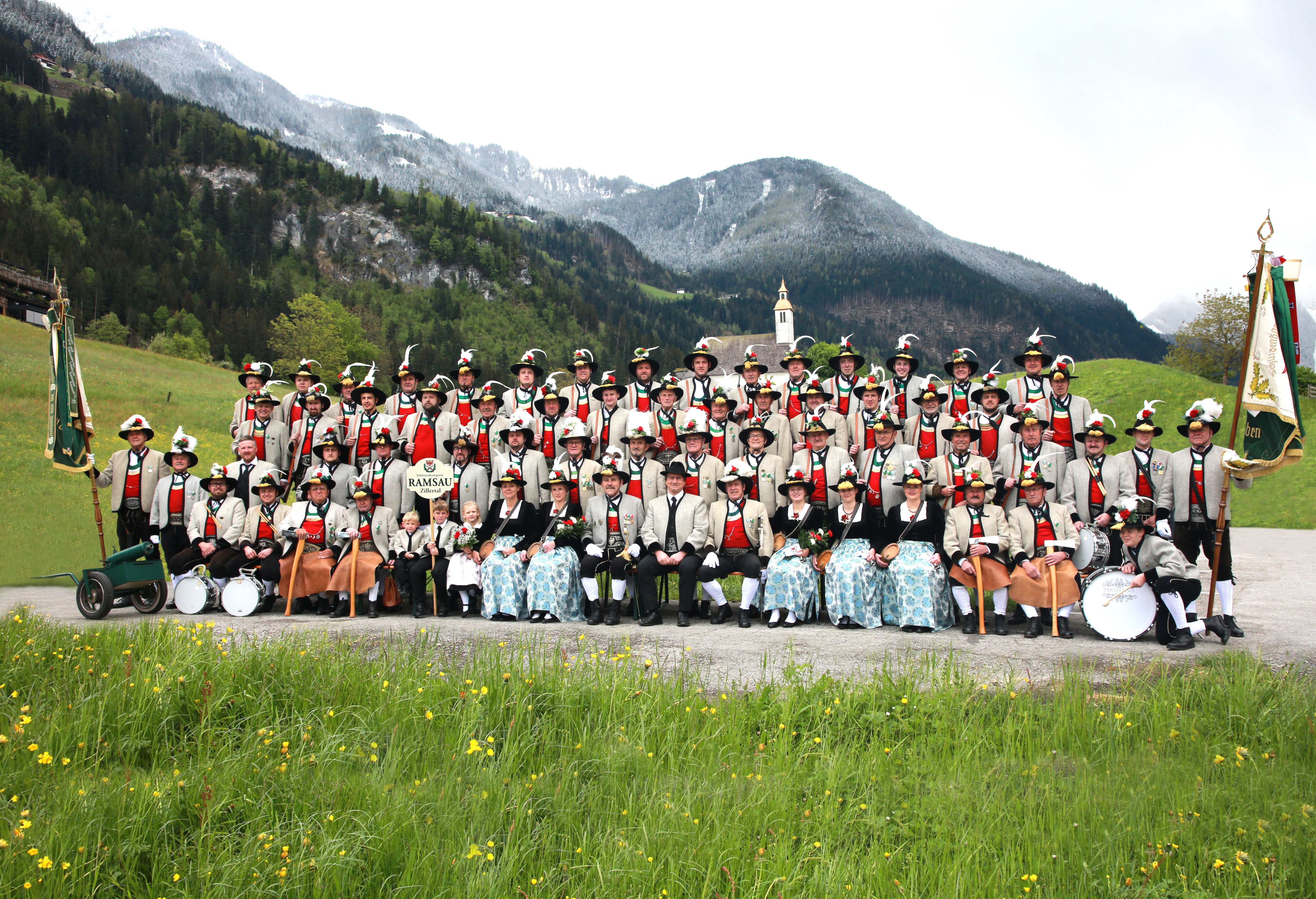 mys-Battalion meeting Upper Zillertal-Schützenkompanie Ramsau