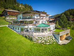 mys-Alpengasthof Astegg 1170m - Penken-Hausansicht