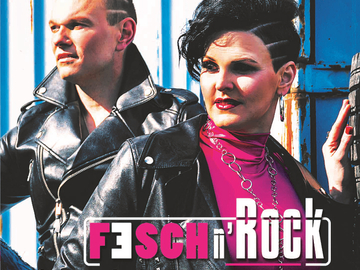 mys-Live music with "Feschn Rock" in the guest garden of Hotel Berghof-Feschn Rock